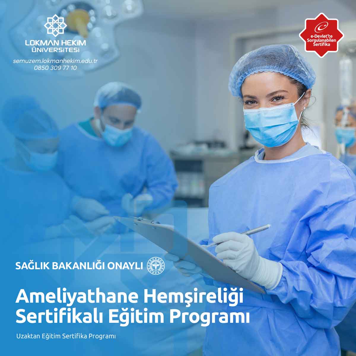 Ameliyathane Hemşireliği Sertifikalı Eğitim Programı