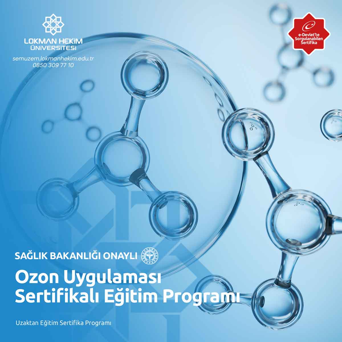 Ozon Uygulaması Sertifikalı Eğitim Programı